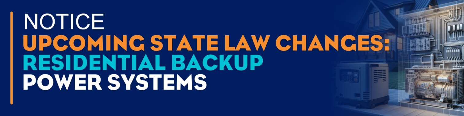 Residential Backup Power Systems