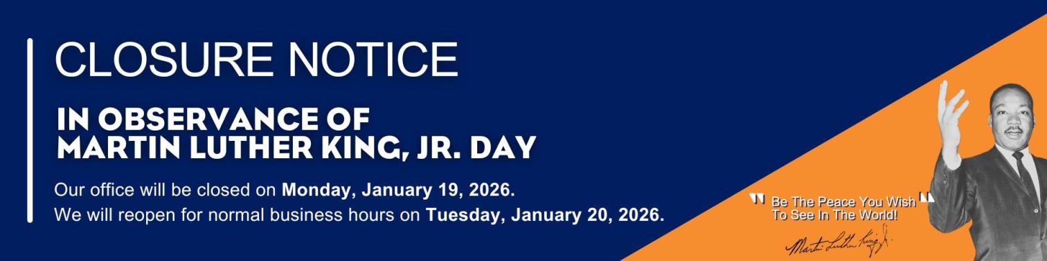 MLK Day Closure