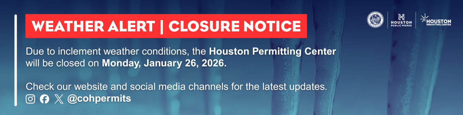 Closure notice 1.26.26