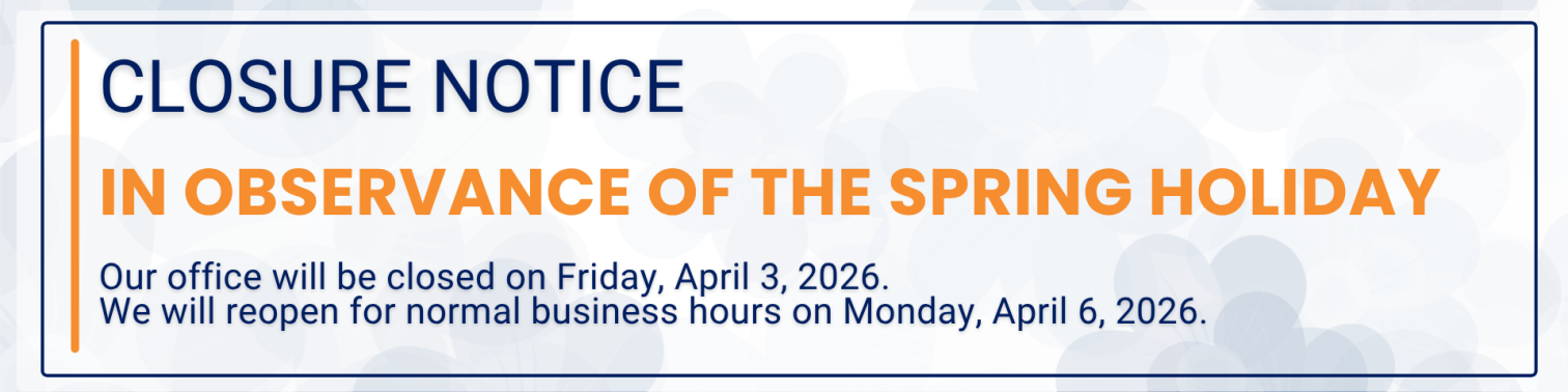 April 3, 2026 Closure